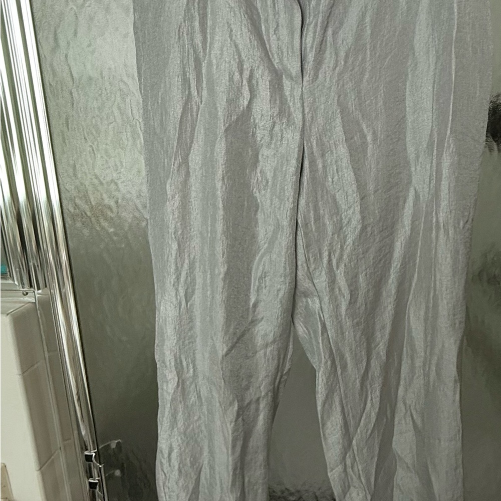 Chico's silver Trousers Elegant and Versatile